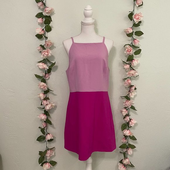 NWT Color Block Whisper Dress French Connection - Picture 2 of 6